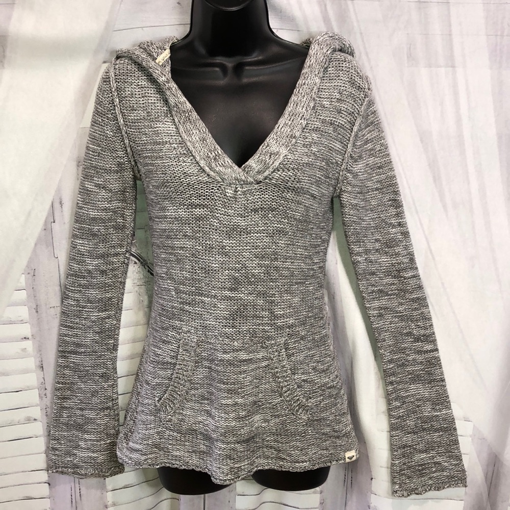 Roxy grey hood sweater